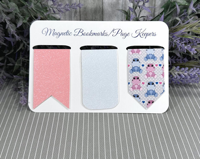 Hippo Magnetic Page Keeper Set