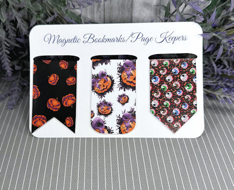 Halloween Magnetic Page Keeper Set 4