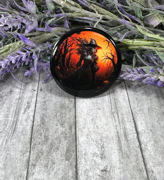 2 inch Halloween Witch Magnet