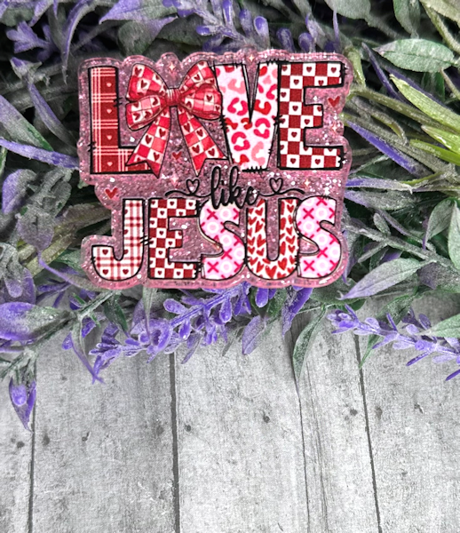 2 inch Love Like Jesus Magnet