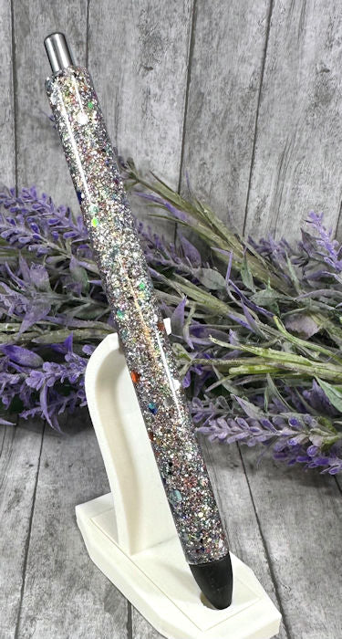 Handmade Bucket Mix glitter pen with free refill