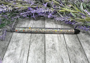 Handmade Bucket Mix glitter pen with free refill