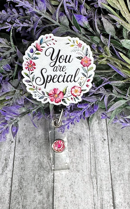 Handmade Your Are Special Badge Reel