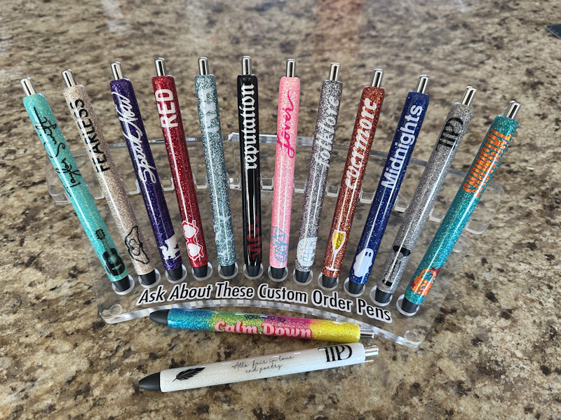 Custom Order Handmade Taylor Swift Swiftie  pens with free refill