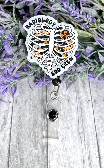 Handmade Radiology Badge Reel 2