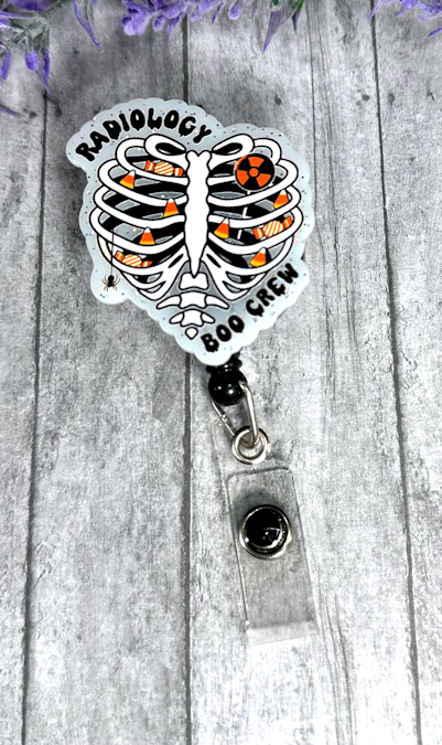 Handmade Radiology Badge Reel 2
