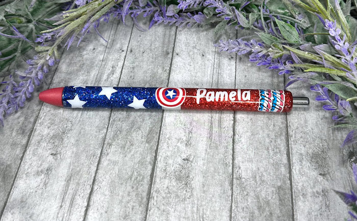 Custom Order Handmade Super Hero pens with free refill