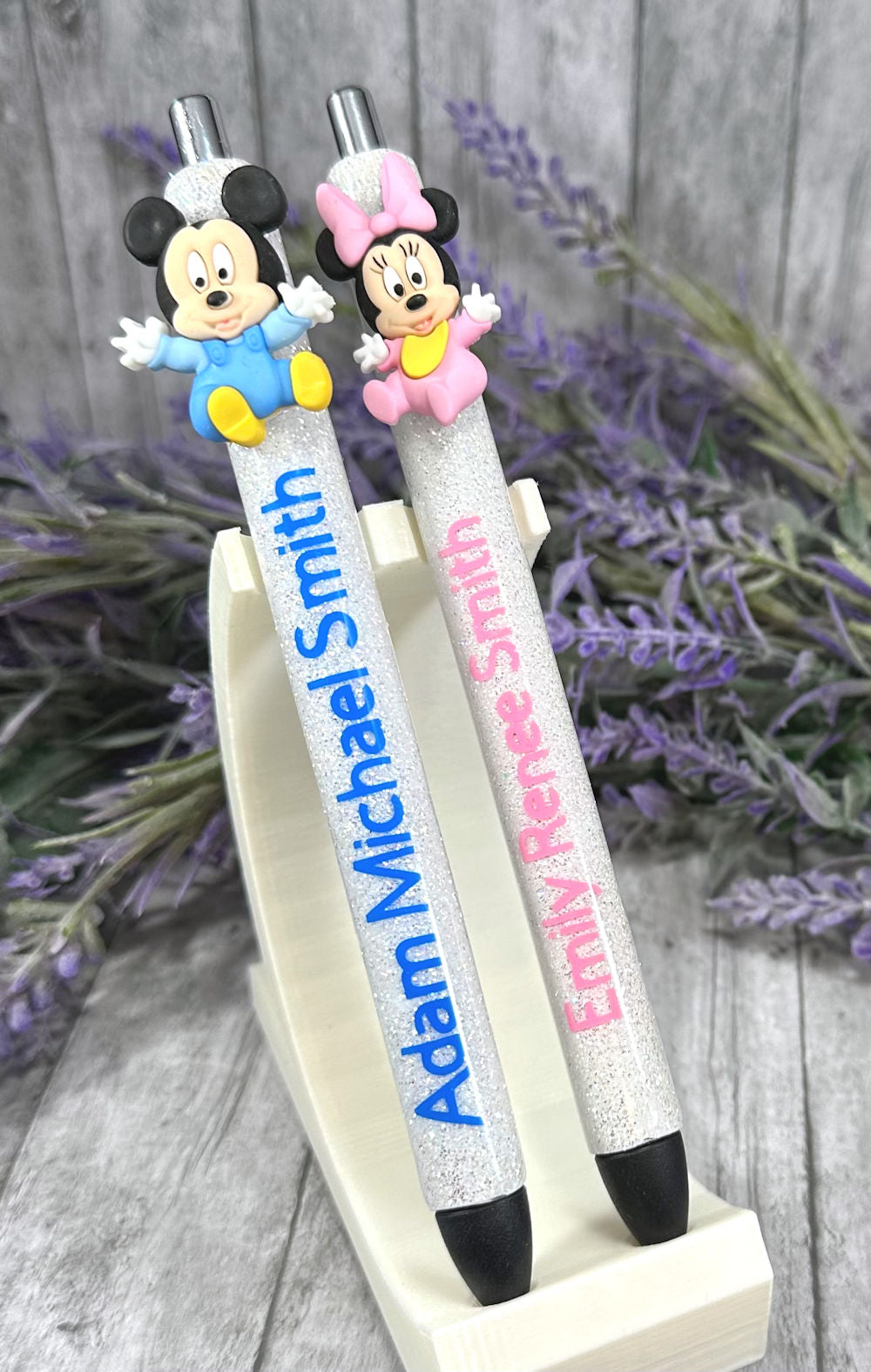 Custom Order Handmade New Baby Birth pens with free refill