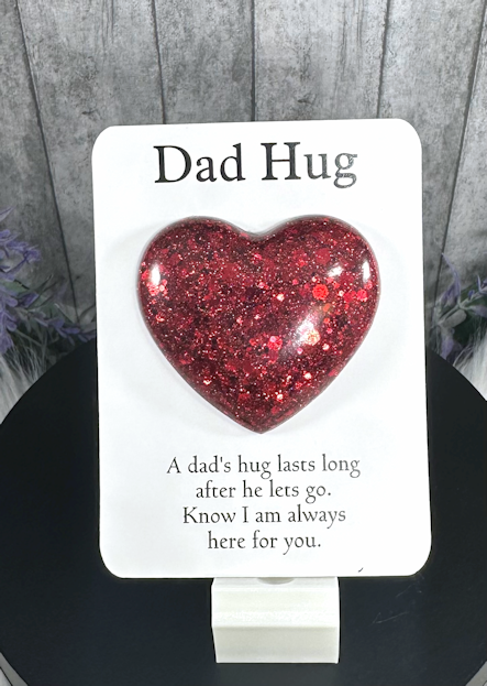 Handmade Pocket Hug Chunky Red