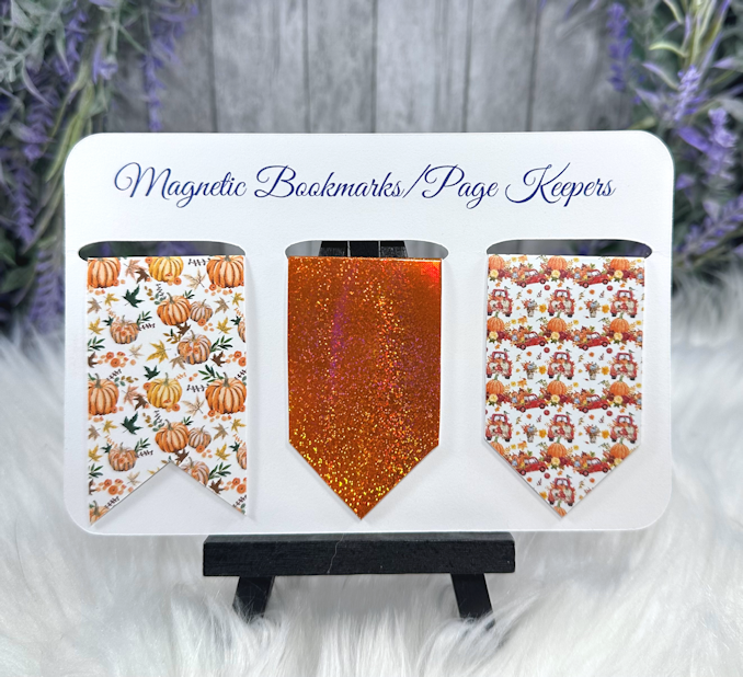 Fall Magnetic Page Keeper Set  8