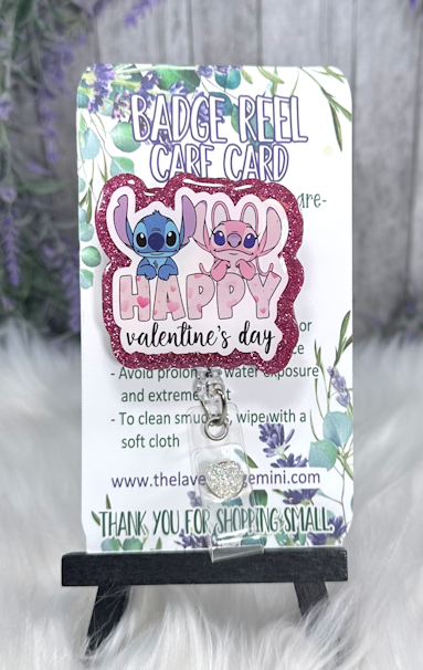 Handmade Stitch Easter Badge Reel