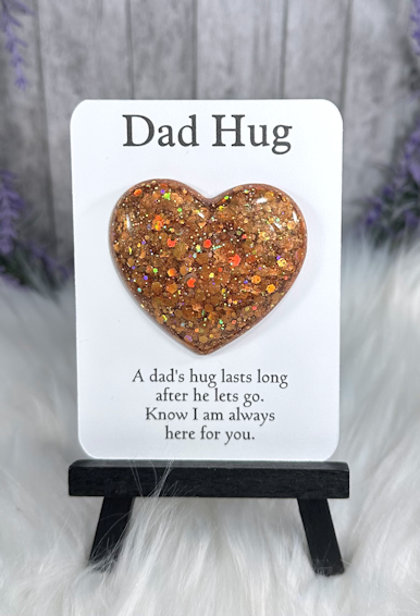 Handmade Pocket Hug Copper Gold