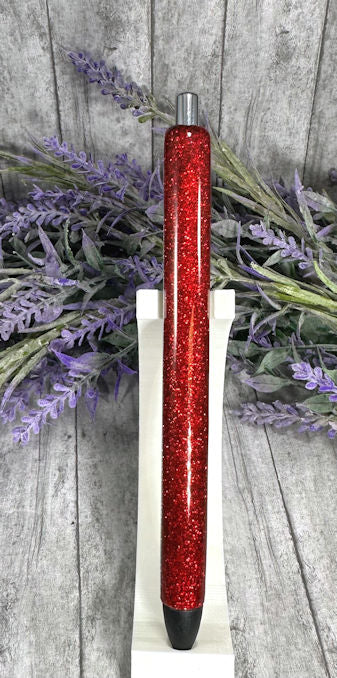 Handmade Christmas Trees glitter pen with free refill