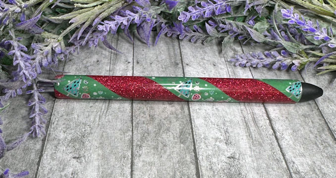 Handmade Christmas Ornaments and Presents glitter pen with free refill