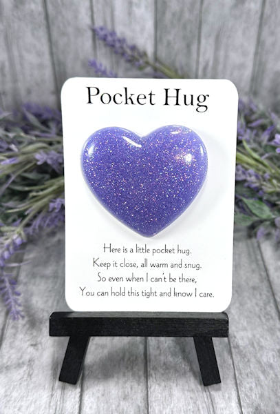 Handmade Pocket Hug Purple