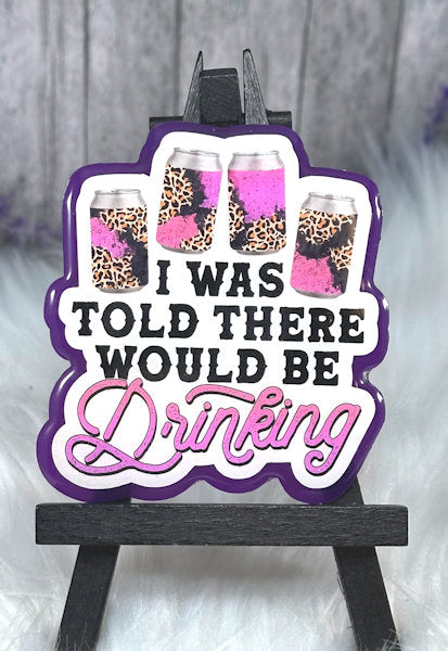 3 inch Drinking  Magnet