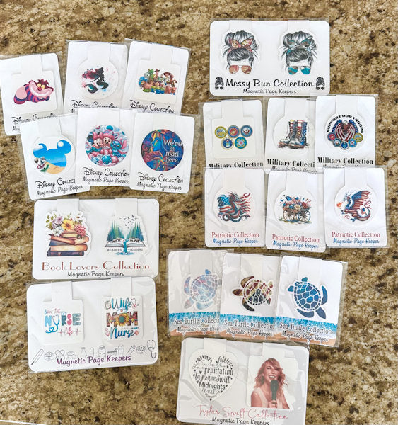 CLEARANCE Mystery Magnetic Page Keeper Bookmark Pack
