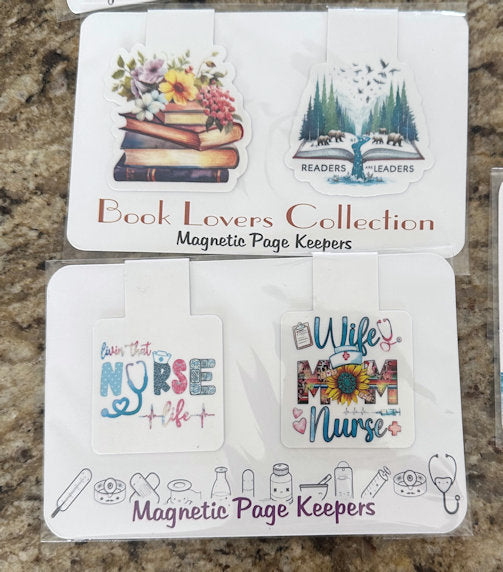 CLEARANCE Mystery Magnetic Page Keeper Bookmark Pack
