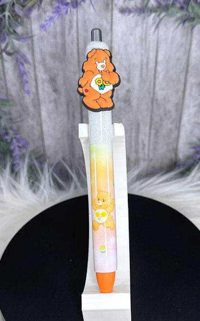 Custom Order Handmade Care Bear Pens