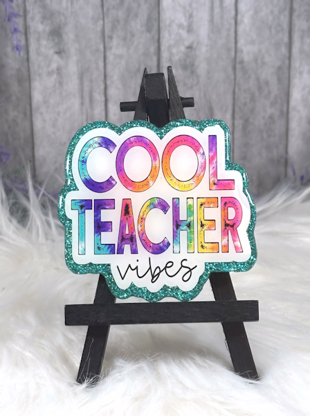 3 inch Cool Teacher Magnet