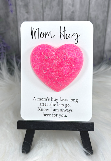 Handmade Pocket Hug Bright Pink 1