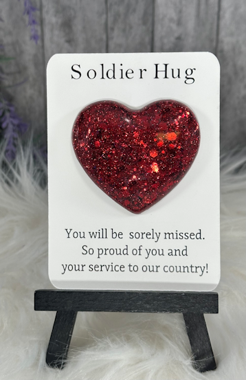 Handmade Pocket Hug Red