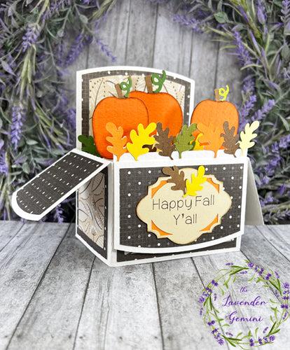 Handmade Fall Thanksgiving card