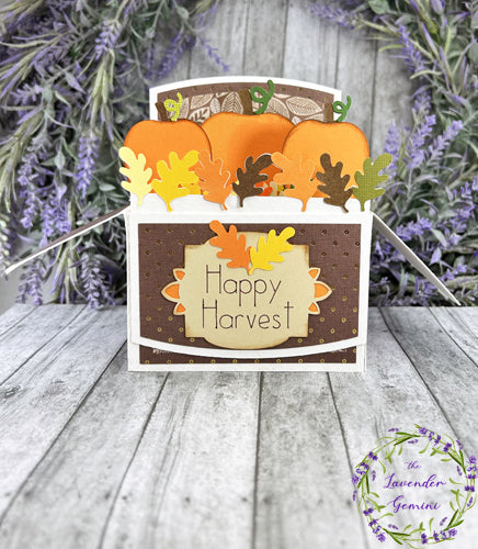 Handmade Fall Thanksgiving Harvest card