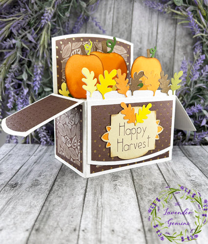 Handmade Fall Thanksgiving Harvest card