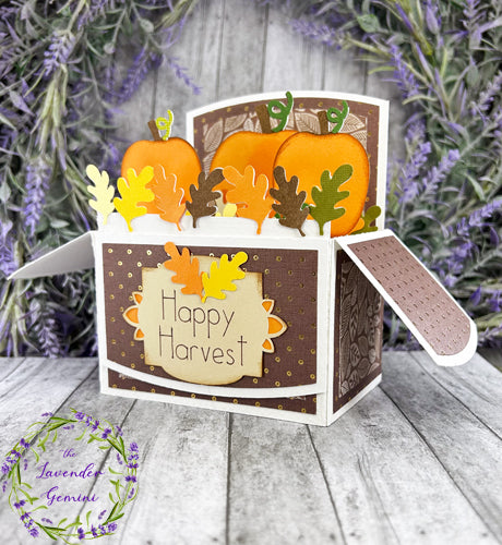 Handmade Fall Thanksgiving Harvest card