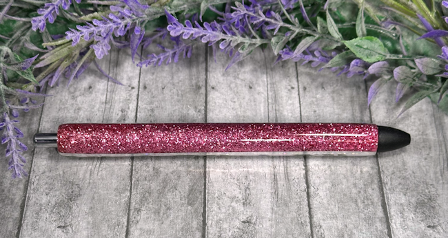 Handmade BOHO Highland Cows glitter pen with free refill 2