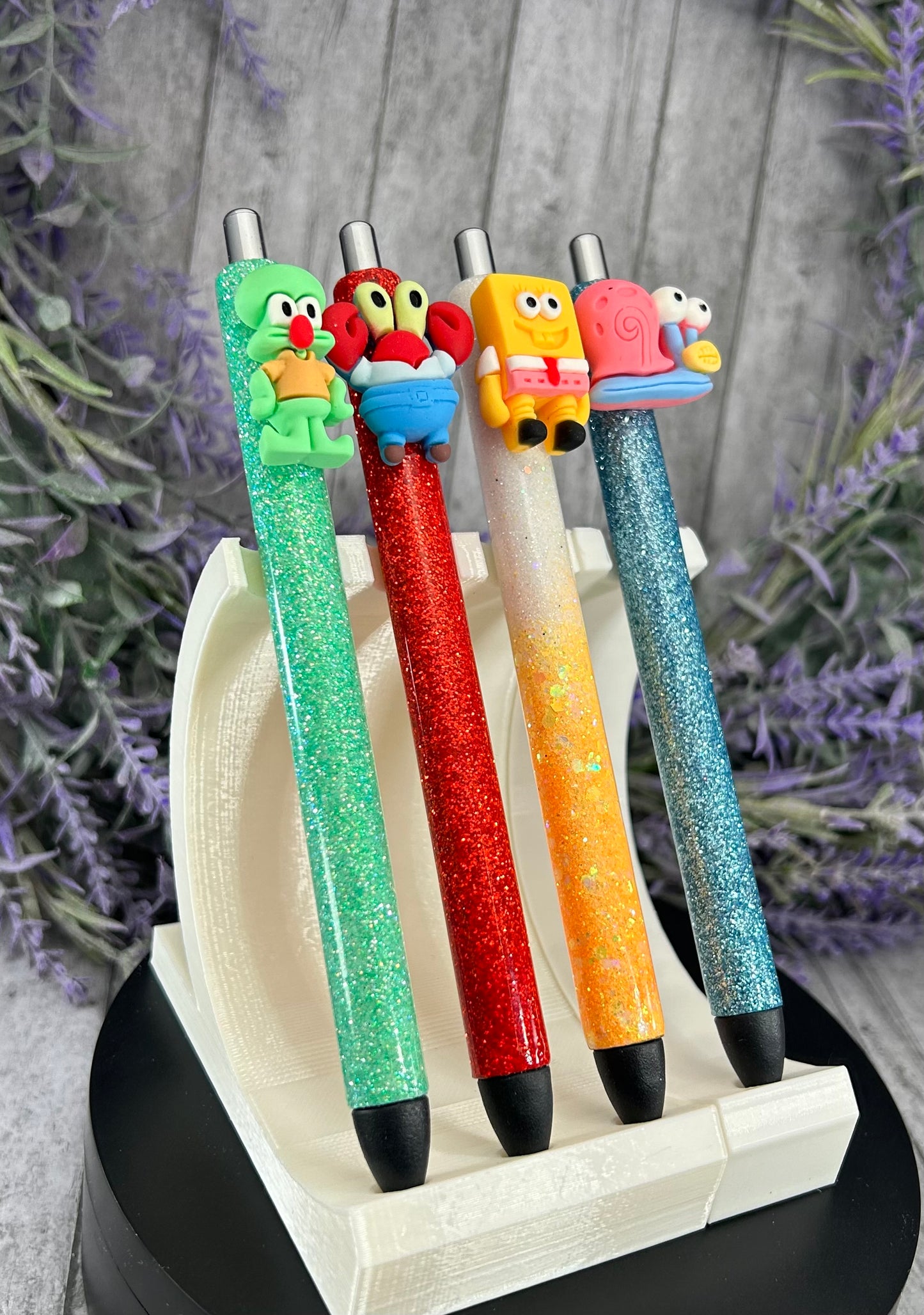 Handmade Sponge Bob pen collection with free refills