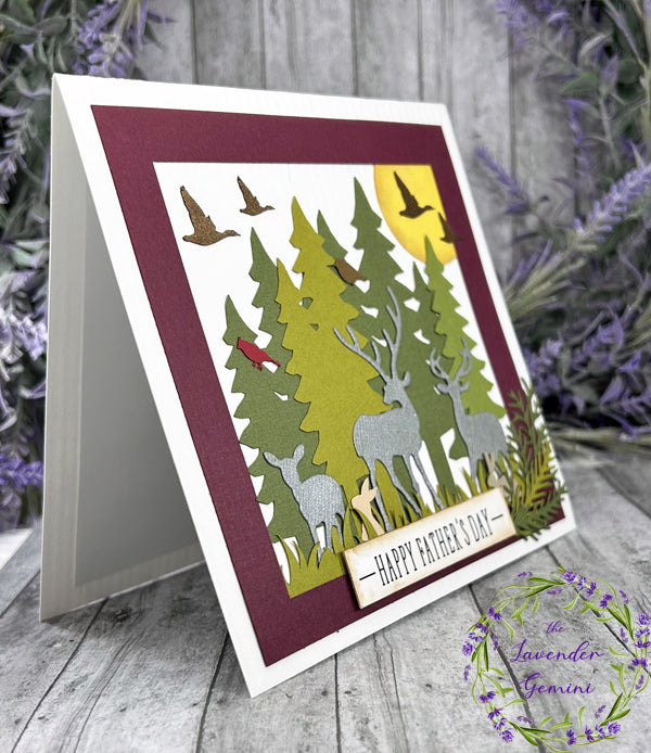 Handmade Father's Day hunting Day Card