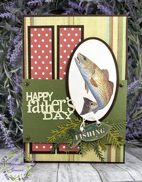 Handmade Fishing Father's Day Card 2