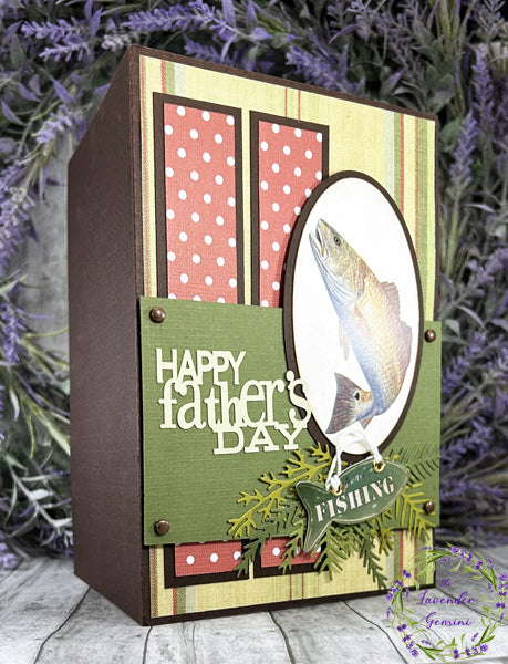 Handmade Fishing Father's Day Card 2