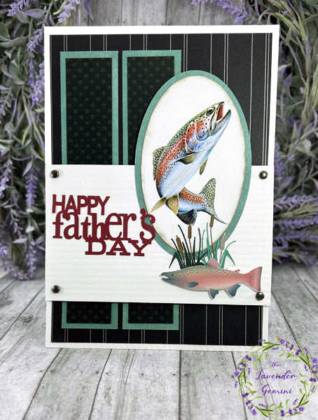 Handmade Fishing Father's Day Card