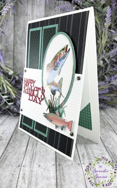 Handmade Fishing Father's Day Card