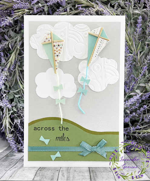 Handmade Mint Green Miss You  Card