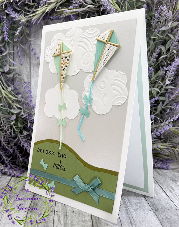 Handmade Mint Green Miss You  Card