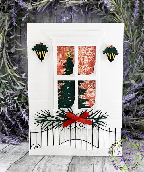 Handmade Christmas Window Christmas Card 8