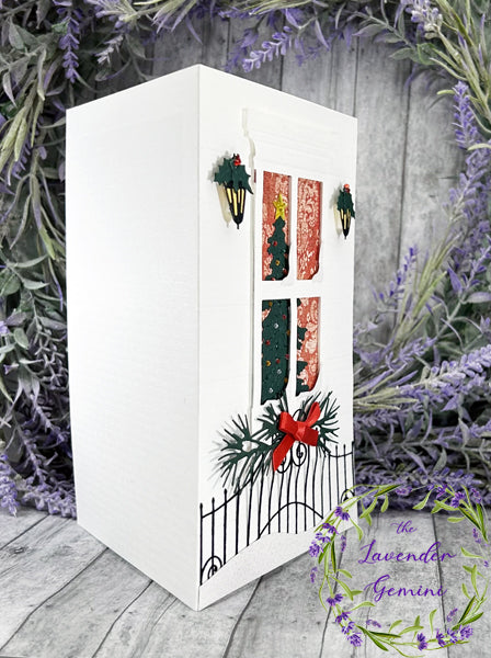 Handmade Christmas Window Christmas Card 8