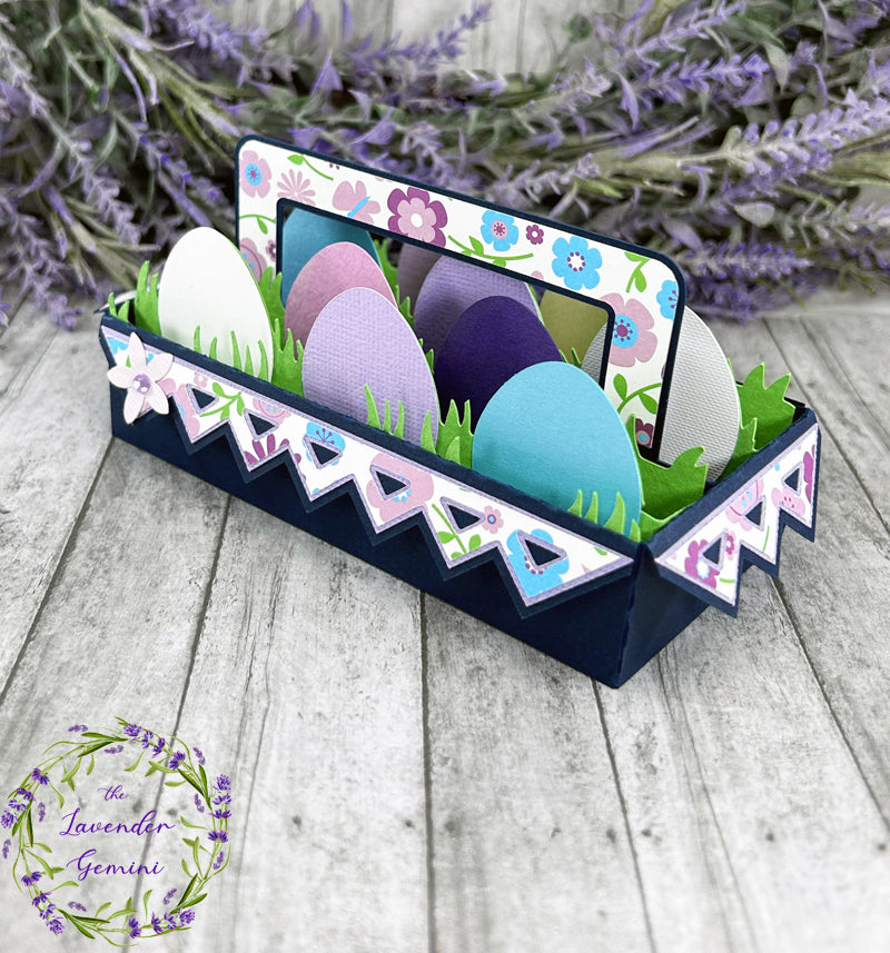 Handmade 3D Easter Eggs Easter card 2