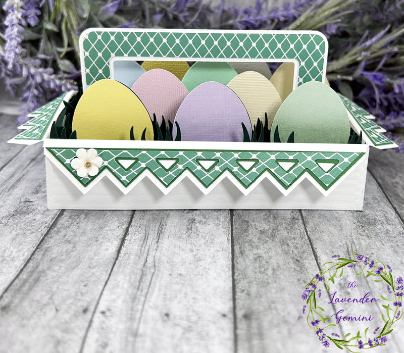 Handmade 3D Easter Eggs Easter card 3