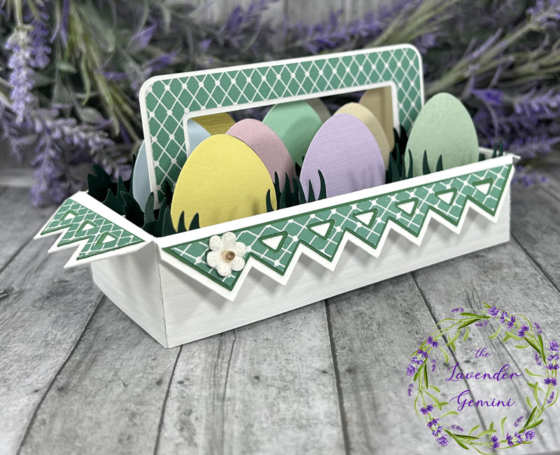 Handmade 3D Easter Eggs Easter card 3