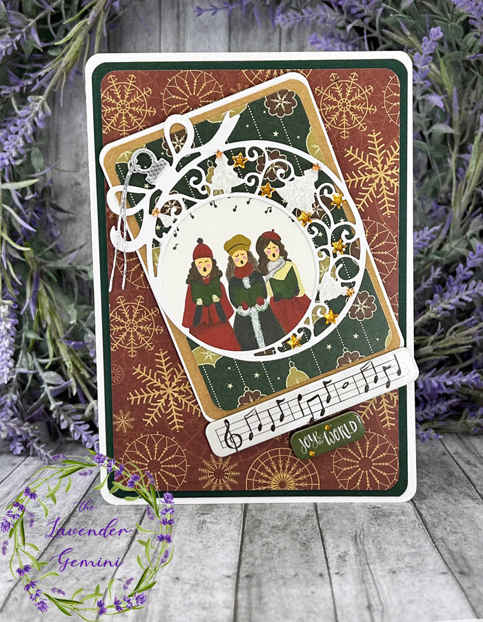 Handmade Holiday Choir Card