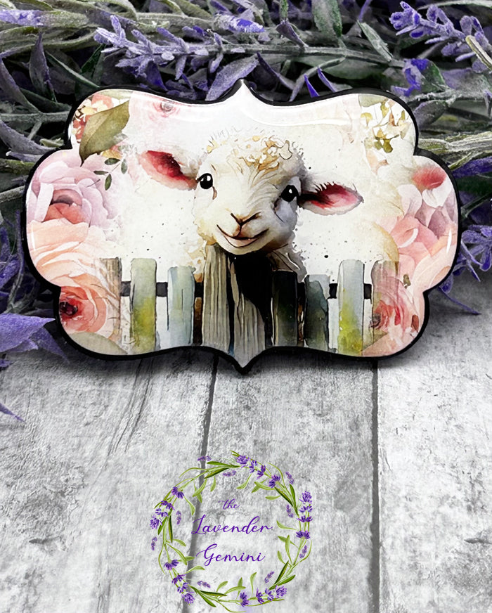 3 inch Baby Lamb Magnet