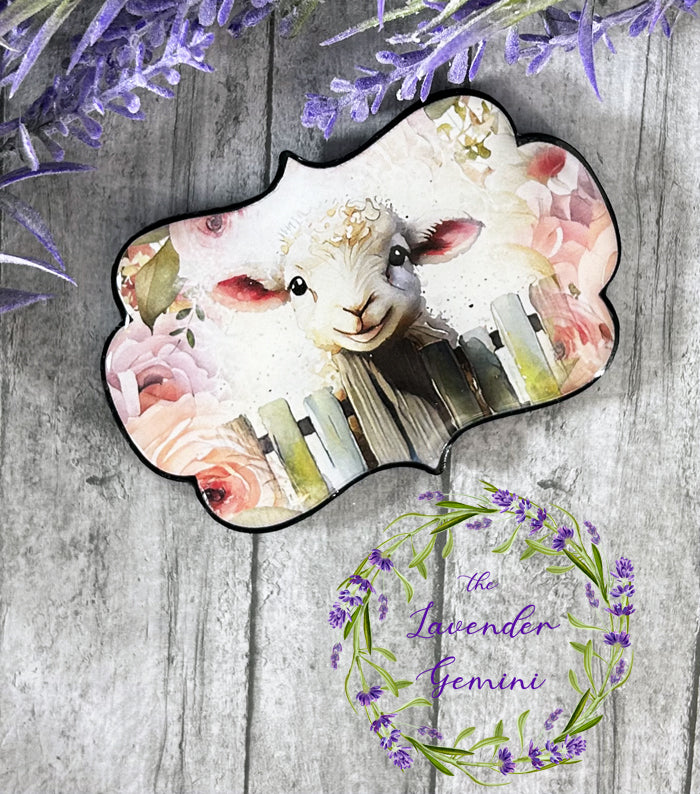 3 inch Baby Lamb Magnet