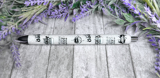 Handmade Jeep Girl pen with free refill