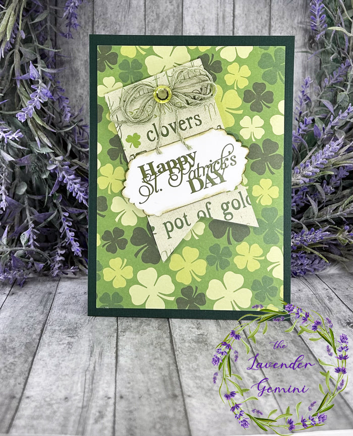 Handmade St Patricks Day Card 2