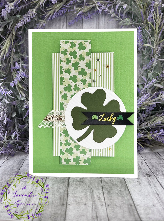 Handmade St Patricks Day Shamrock Card 3